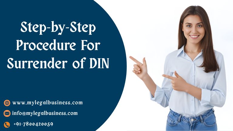 Step-by-Step Procedure For Surrender of DIN Form DIR -5