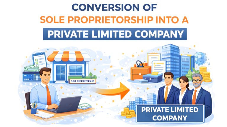 Conversion of Sole Proprietorship into a Private Limited company