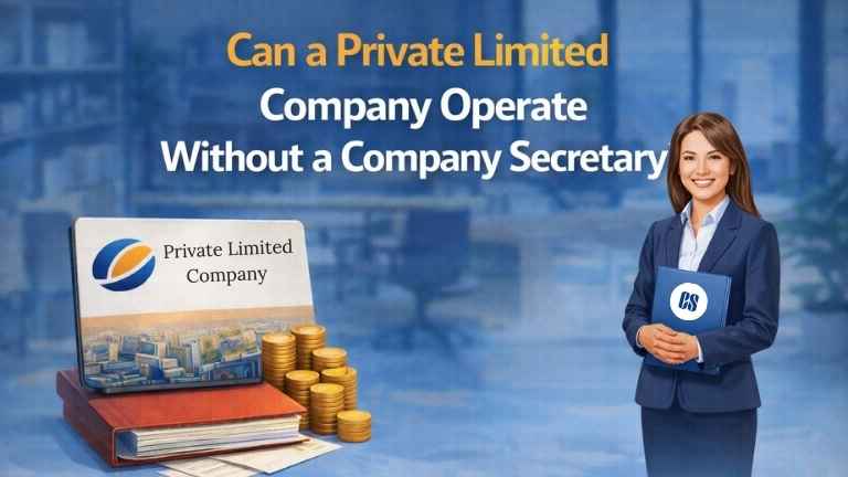 Can a Private Limited Company Operate Without a Company Secretary
