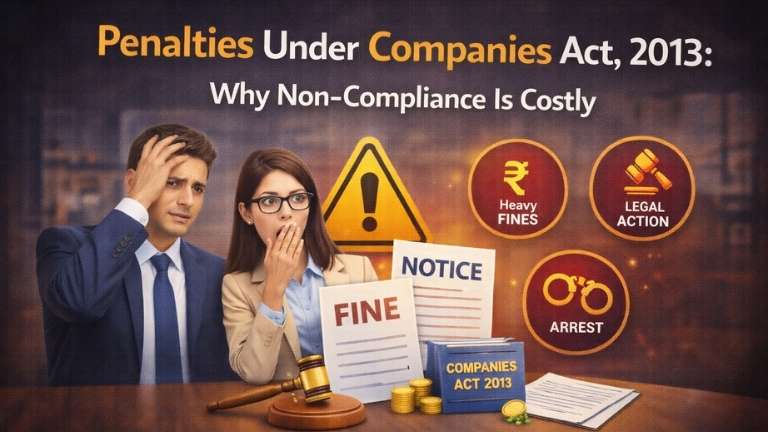 Penalties Under Companies Act, 2013: Why Non-Compliance Is Costly