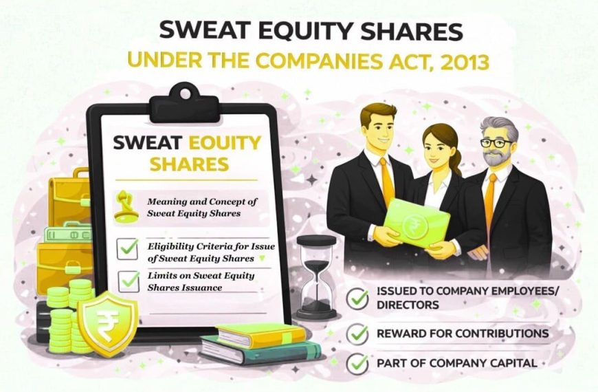 Sweat equity shares under the Companies Act 2013