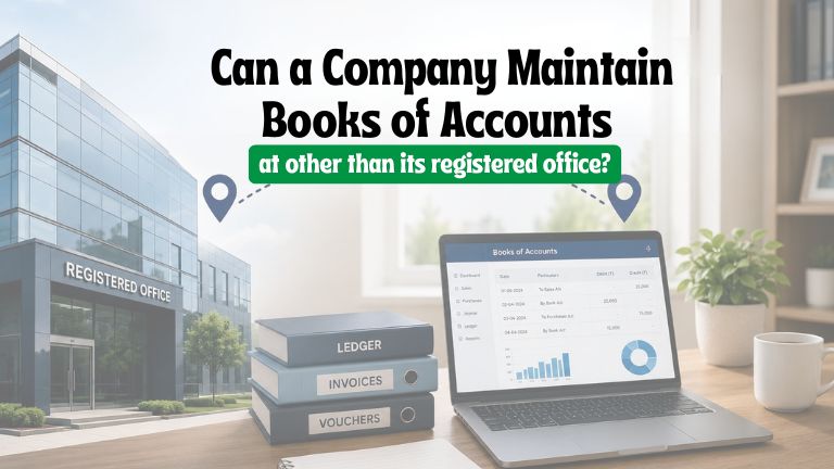 Can a Company Maintain Books of Accounts