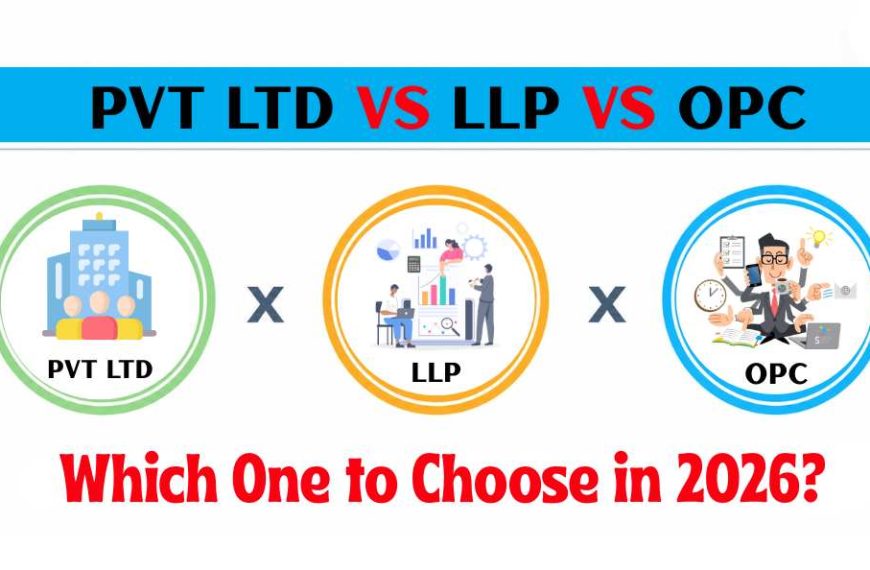 Pvt Ltd vs LLP vs OPC