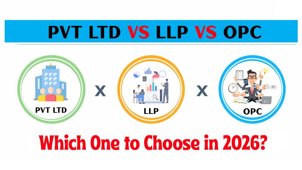 Pvt Ltd vs LLP vs OPC