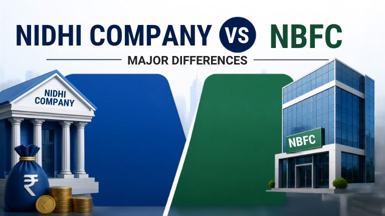 Nidhi Company vs NBFC Major Differences